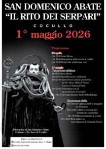 A Cocullo due appuntamenti ad aprile in vista della Festa di San Domenico del Rito dei serpari