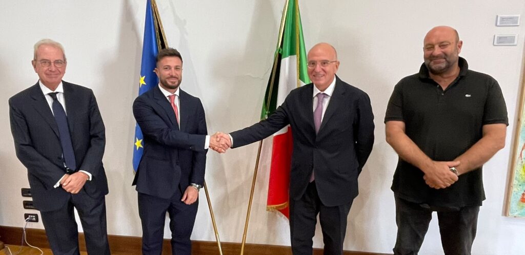 Il sindaco di Giulianova Costantini e l'assessore Giorgini a Roma per le prospettive di recupero dell'ex colonia Ros Maltoni e del Rosso di Sera